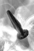 Анальная втулка TOYFA POPO Pleasure Gemini α, TPE, черная,12,1 см