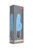 Вибратор Fun  Factory  WICKED WINGS BATTERY, голубой, силикон, 19.8 см