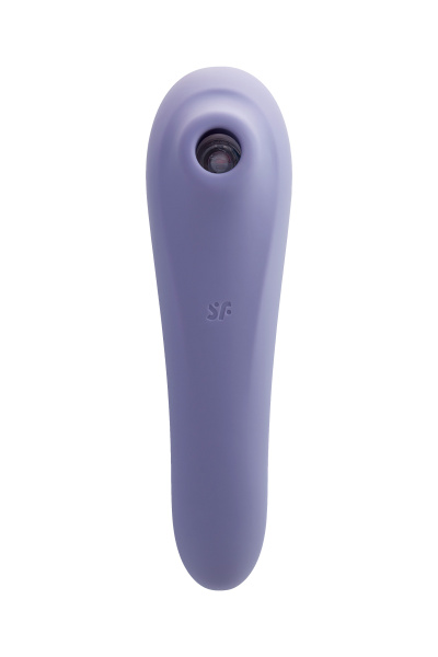 Вакуум-волновой бесконтактный стимулятор клитора Satisfyer Dual Pleasure, Лиловый, 17,9 см, Ø 3,0